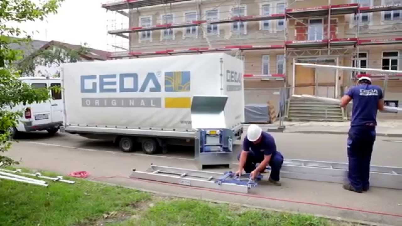 TECNOELEVA - Elevatore Esterno Montacarichi GEDA LIFT 250