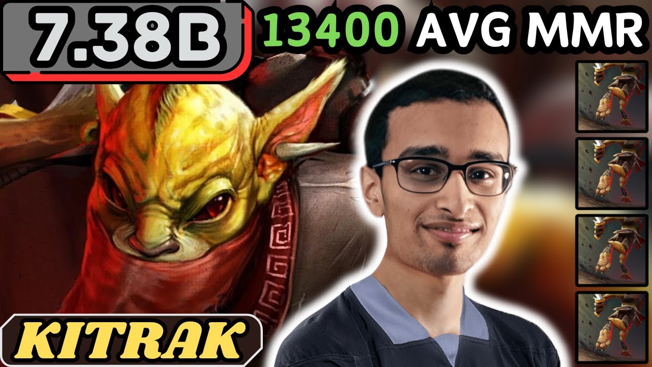 Kitrak BOUNTY HUNTER Soft Support Gameplay 36 ASSISTS - Dota 2 Support