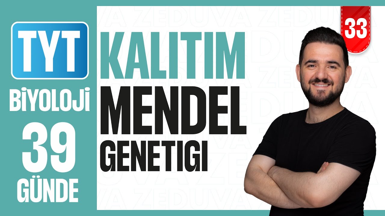 Kalıtımla İlgili Kavramlar Gamet Çeşiti Bulma | 39 GÜNDE AYRINTILI TYT BİYOLOJİ KAMPI 2026-2027 | 33
