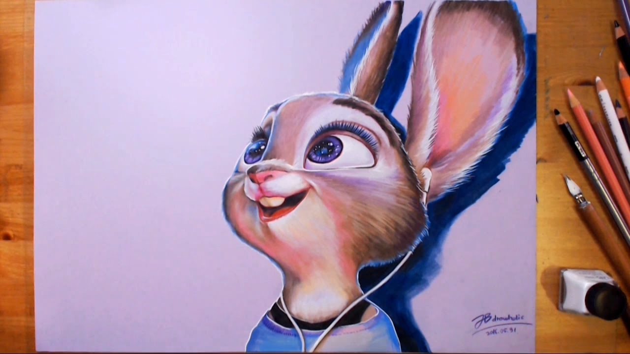Zootopia, Judy Hopps - Speed drawing | drawholic