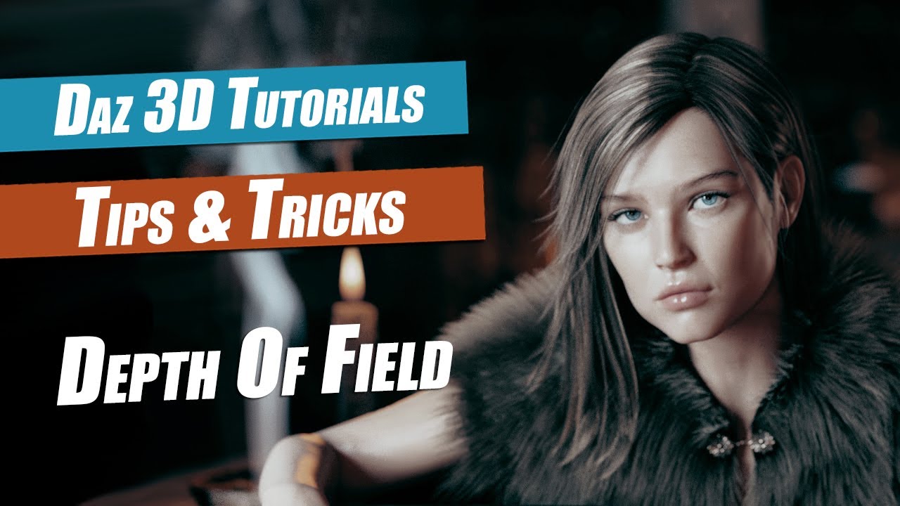 Daz 3D Camera Tutorial : Depth Of Field Effects