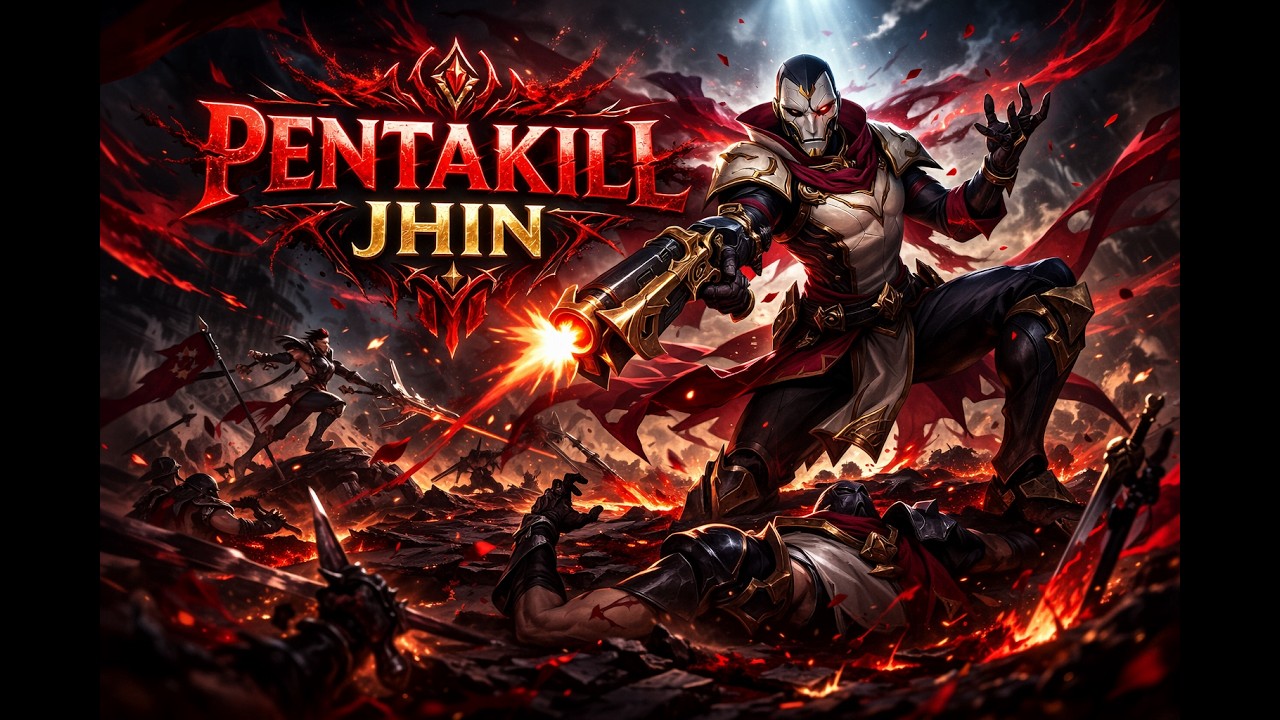 FULL MATCH – IRON ELO – JHIN – 33 KILLS with 1100 AD (This Should Be Illegal)