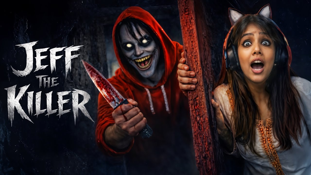 Epic Door Escape from Jeff the Killer’s Haunted House 😱!
