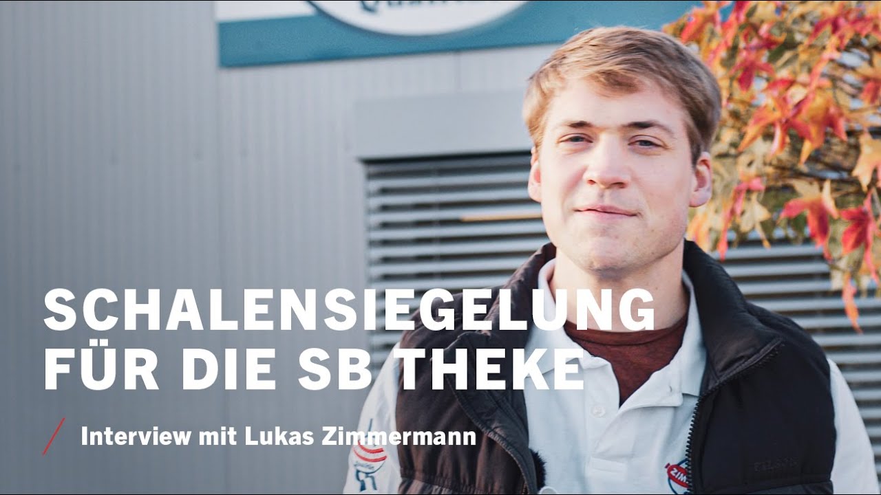 MAP Schalen-Siegelmaschine für SB Theke bei Zimmermann Feinkost