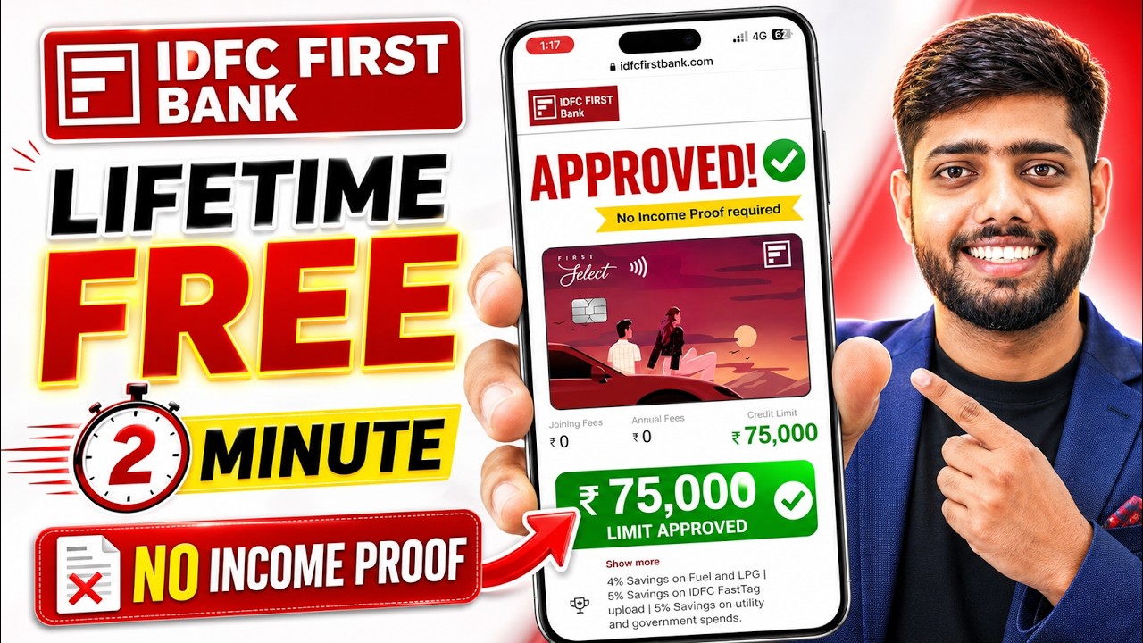 How to Apply for an IDFC First Bank Credit Card Online | IDFC Credit Card Application Guide