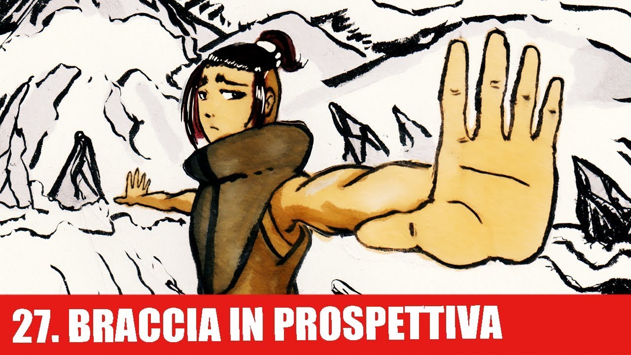 Disegnare braccia in prospettiva - COME REALIZZARE UN FUMETTO