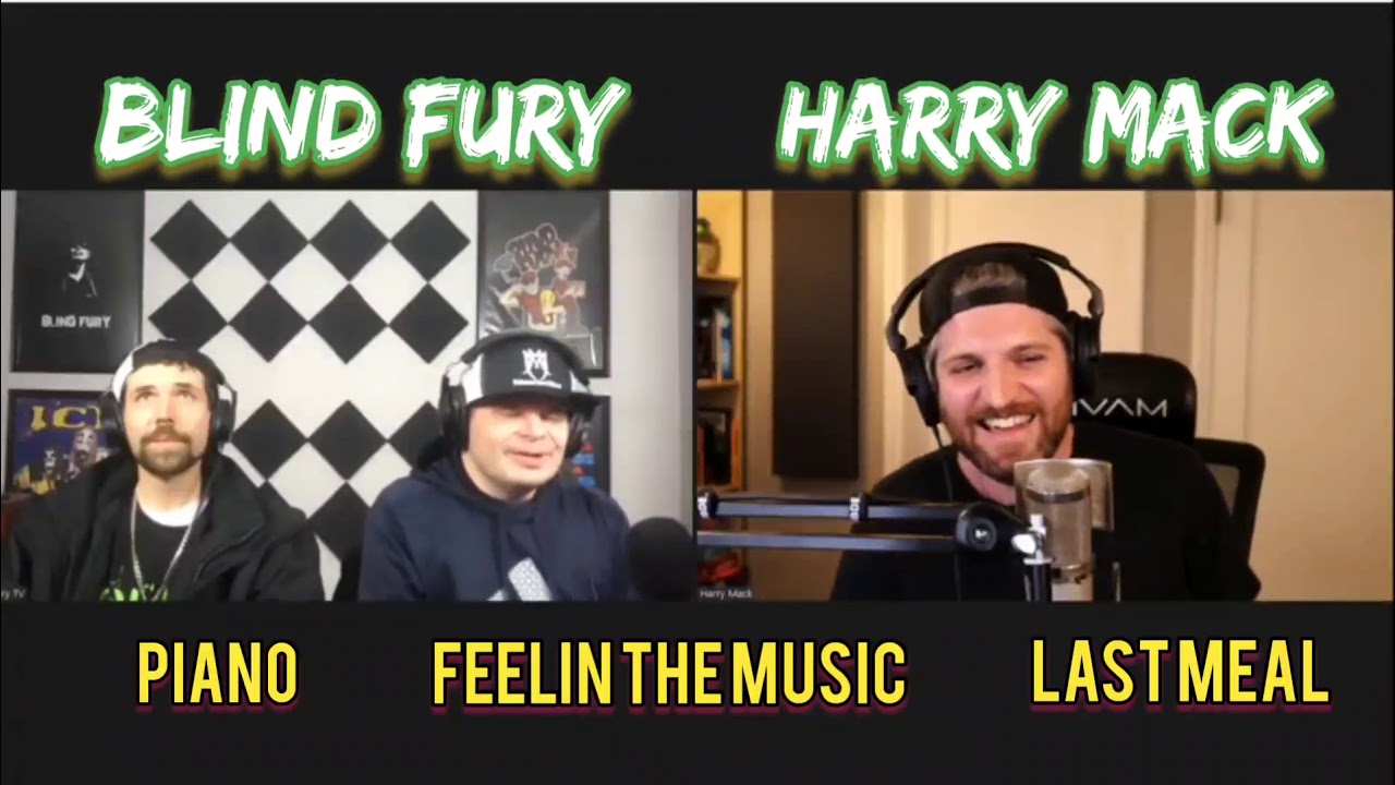 Harry Mack Raps With Blind Fury!