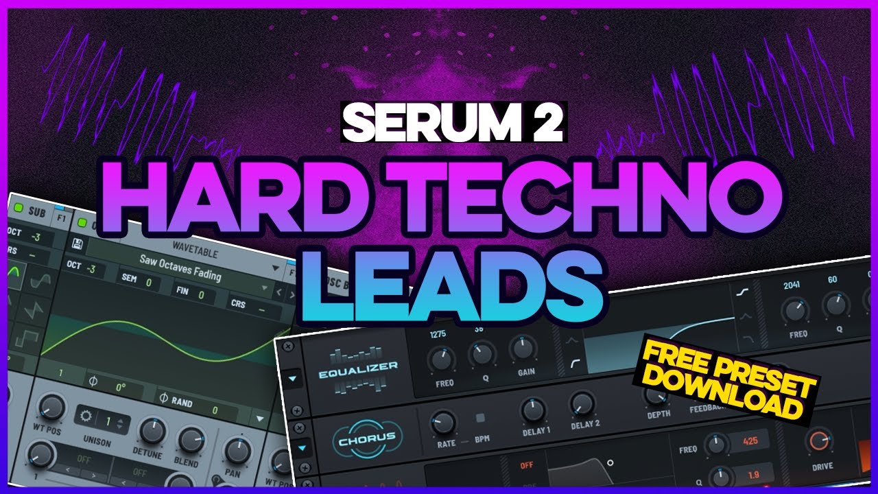 Designing Screech & Hoover Leads in Serum 2 – Hard Techno Sound Design