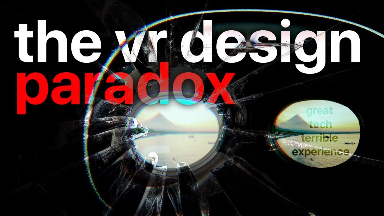 Самая большая нерешенная проблема в VR.