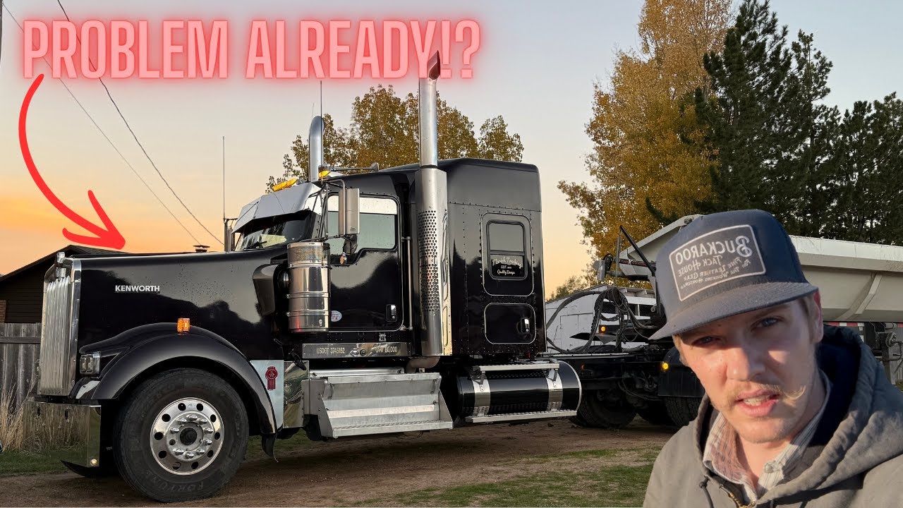 30-минутная работа превращается в целое испытание! - Проблемы с Kenworth W900 2021 года!