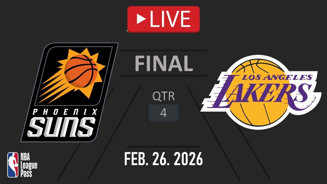 NBA LIVE NOW! Los Angeles Lakers vs Phoenix Suns | Feb. 26, 2026 | Suns vs Lakers NBA LIVE 2K26