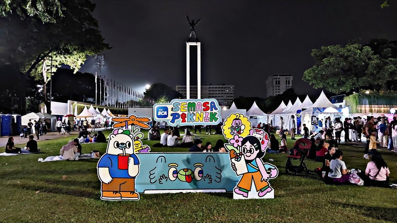 Air Mancur Lapangan Banteng Dan Festival Semasa Piknik 2025