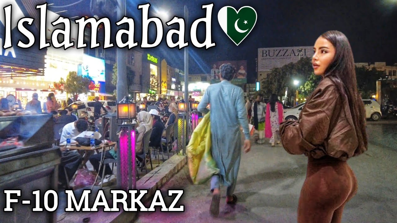 Pakistani lifestyle in Ramadan night - walking tour 4k 2024
