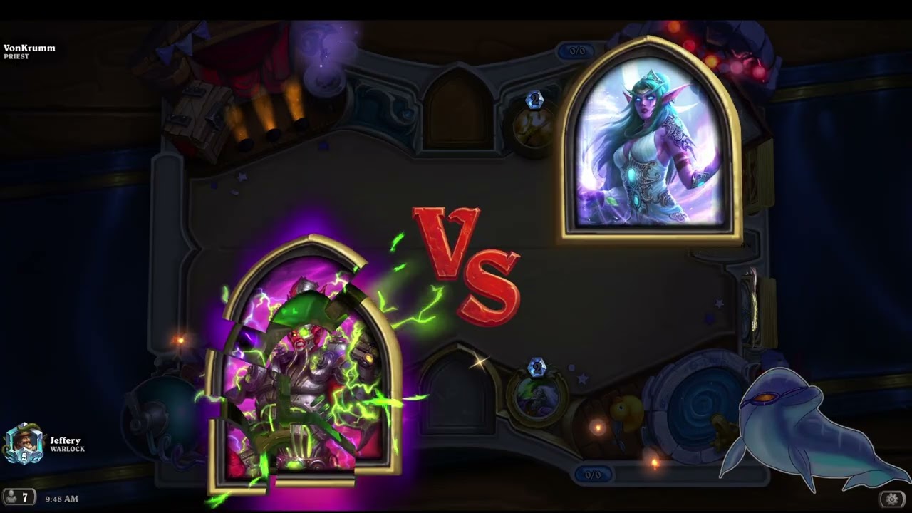 Fighting too many boars... Hearthstone VOD