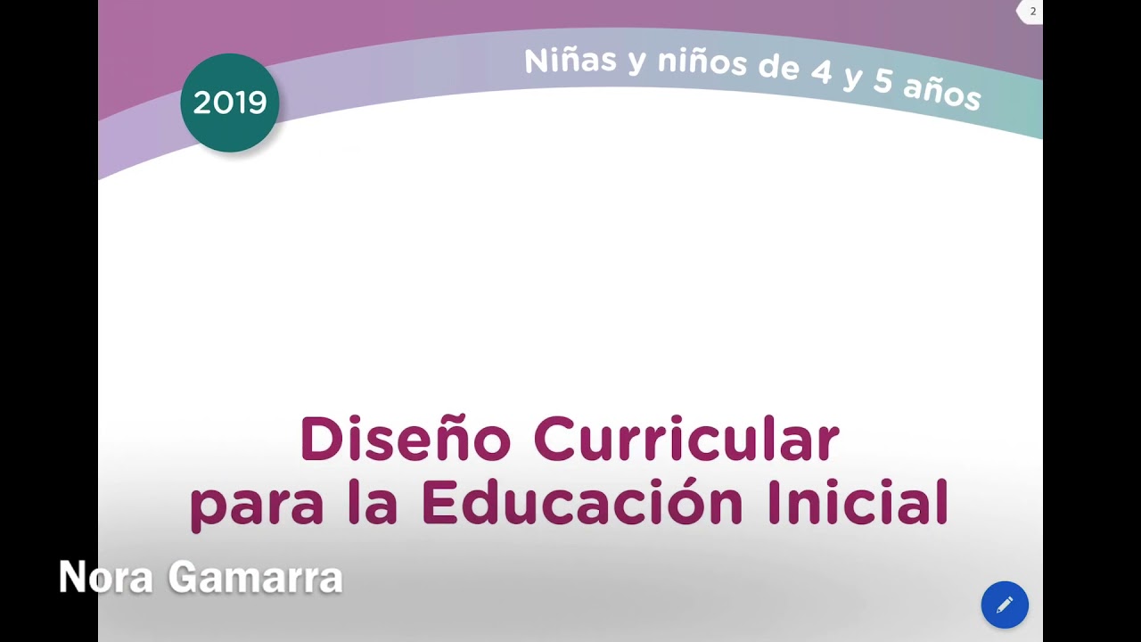 Organización de contenidos en el Diseño Curricular del Nivel Inicial