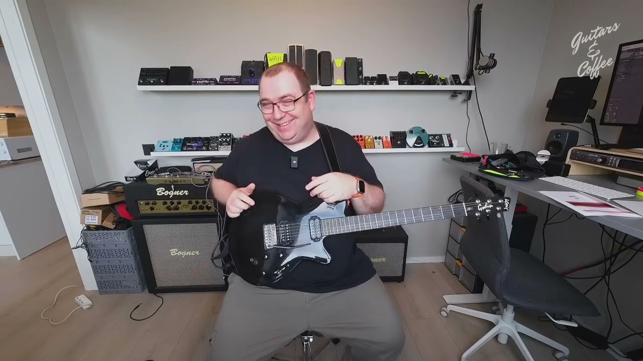Guitars & Coffee Godin LGXT and Boss GM 800