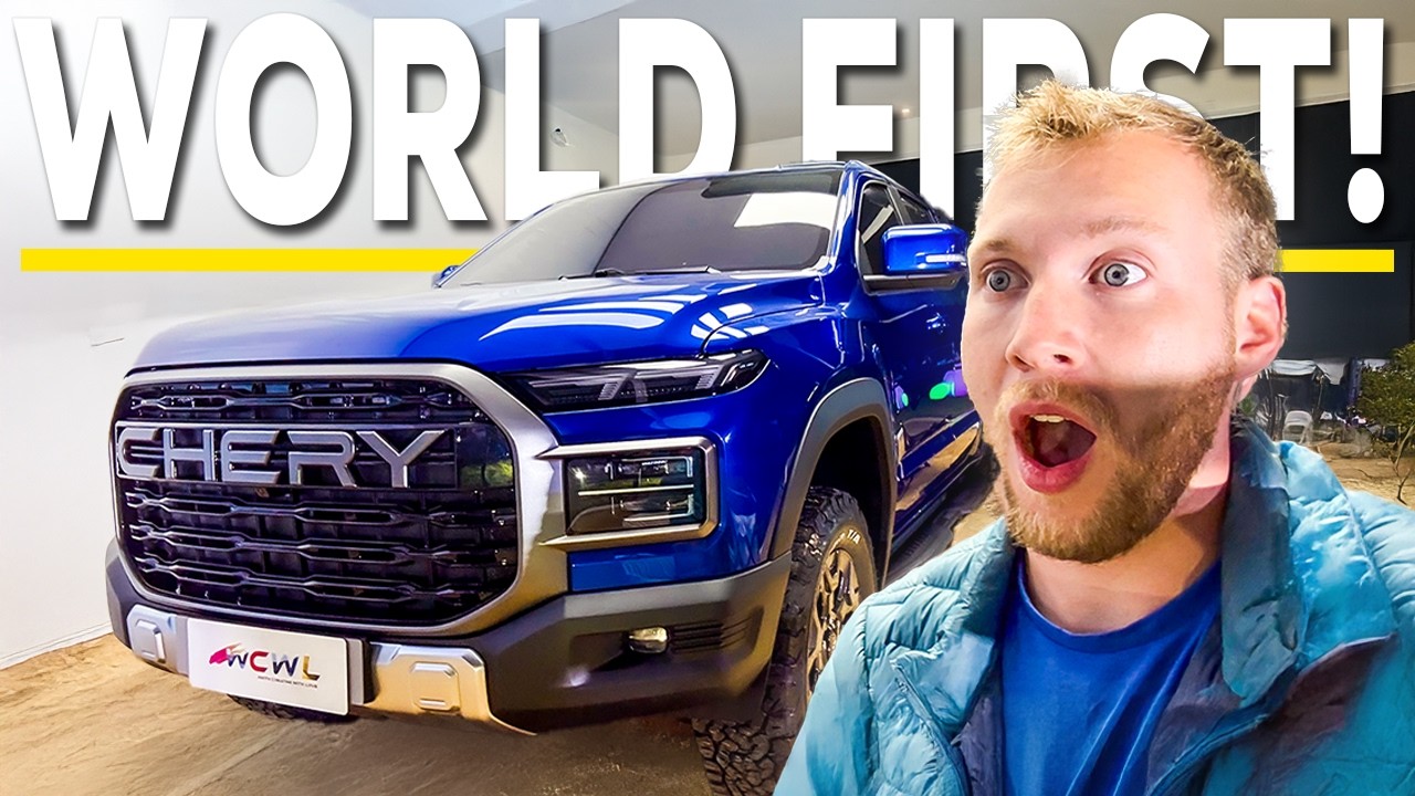 WORLD FIRST!! Exclusive Look at Chery&rsquo;s ALL-NEW Truck/Ute/Bakkie!