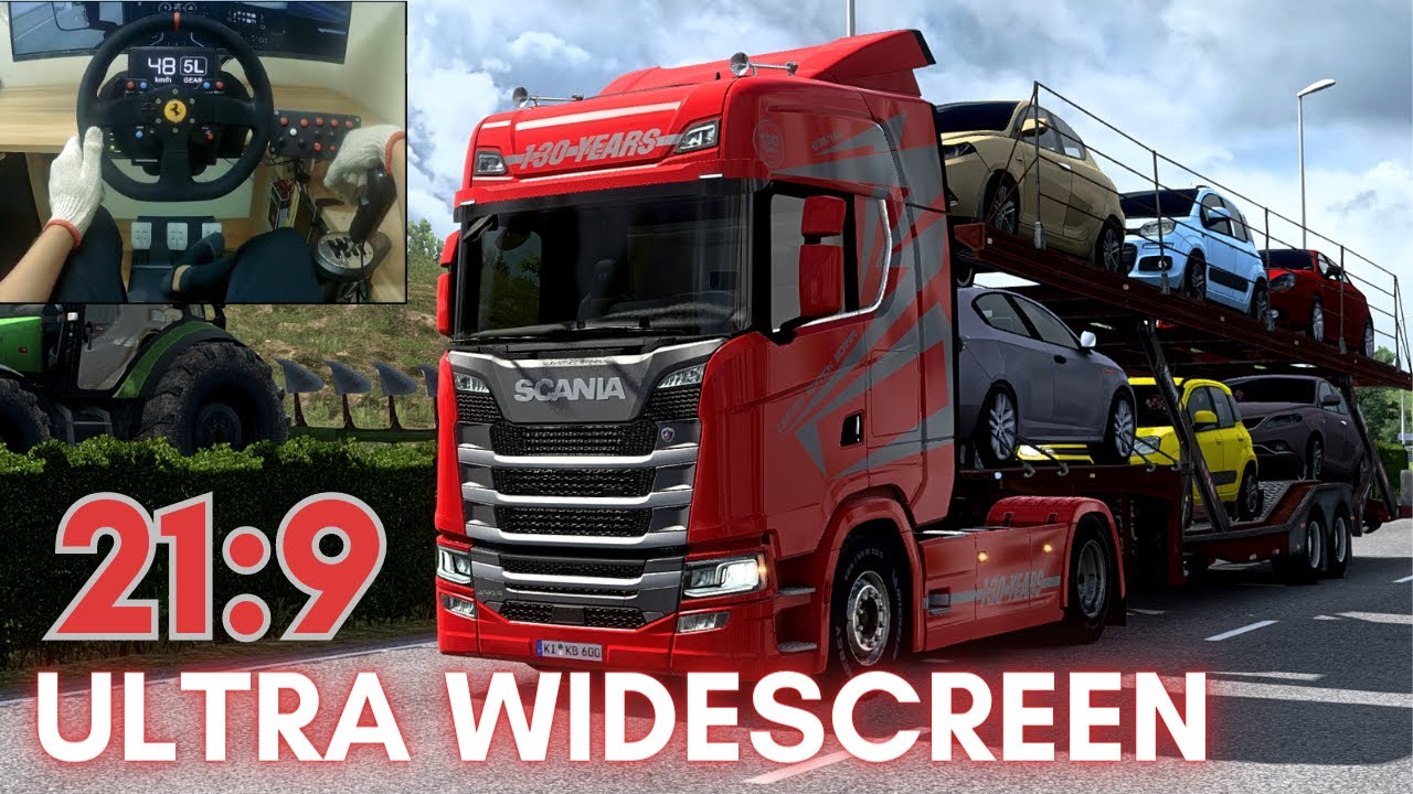 Scania Highline 450 S - Euro Truck Simulator 2 | Thrustmaster T300RS Ferrari Edition