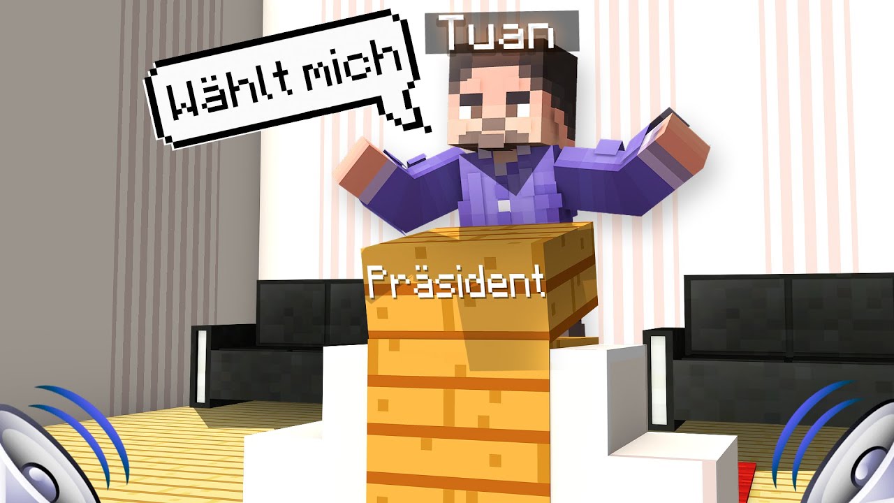 Tuan ist zurück - NEUER PRÄSIDENT?! - Youtuber Insel Minecraft