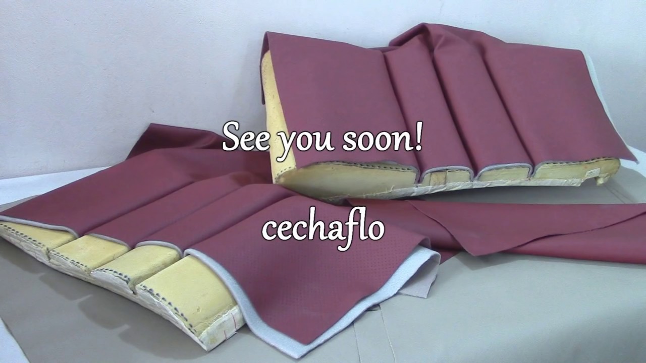 A Sports Seat in Leather - (Templates ) - Part 2 Car upholstery
