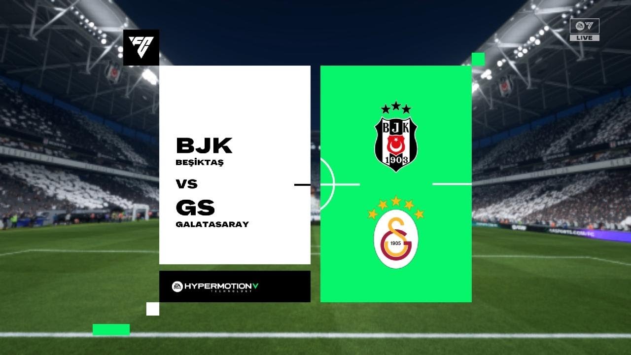FC 26 | Beşiktaş vs Galatasaray Süper Lig 2025/26 - Full Gameplay PS5™ [4K HDR]