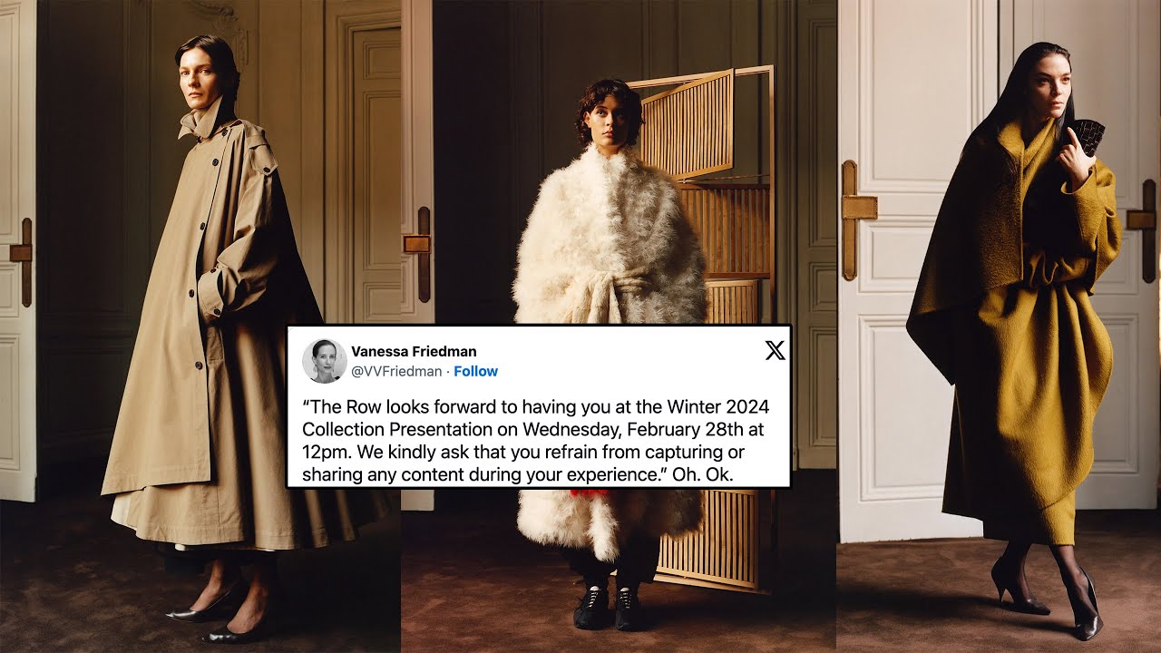 How THE ROW Uses Elitism To Sell Quiet Luxury