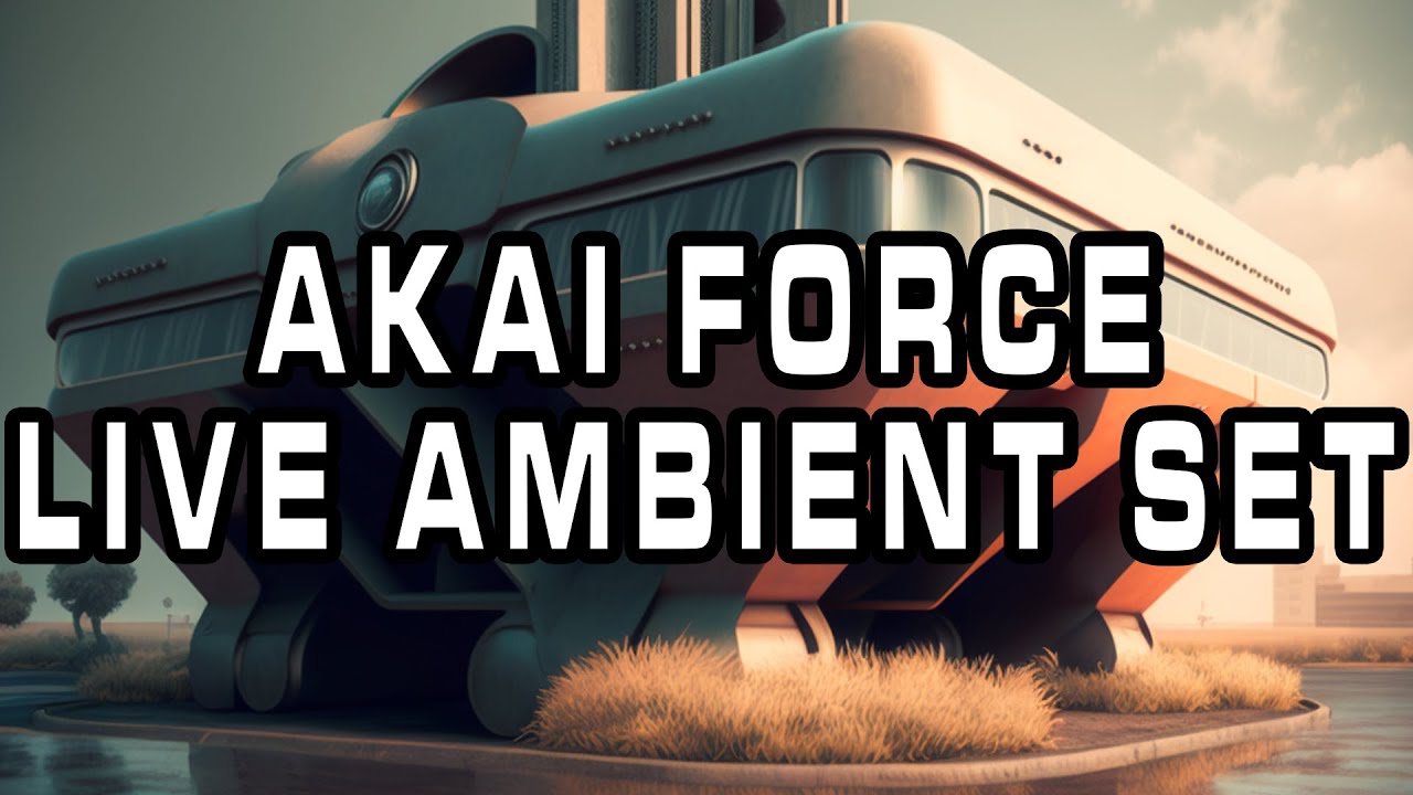 Akai Force Live Set Ambient/Glitch Beats/Techno/Jungle etc...
