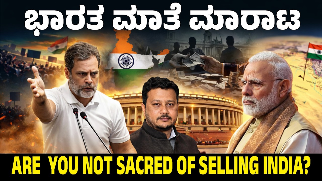 ಮೋದಿ ಸರ್ಕಾರಕ್ಕೆ ನಡುಕ ಹುಟ್ಟಿಸಿದ ರಾಹುಲ್ ಗಾಂಧಿ | ಅಮೆರಿಕ ಡೀಲ್‌ನಲ್ಲಿ ಭಾರತದ ಹಿತಾಸಕ್ತಿ ಬಲಿ?