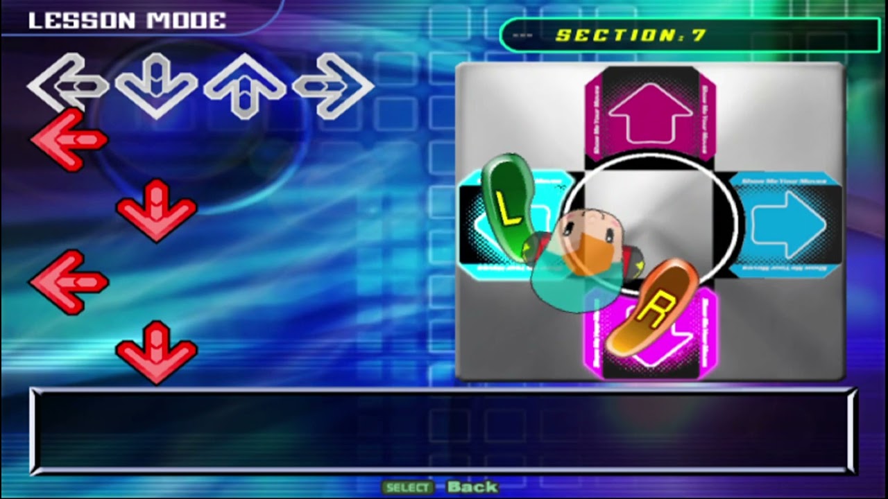 Dance Dance Revolution Extreme 2 (USA) (PS2/PCSX2) - Lesson Mode Gameplay