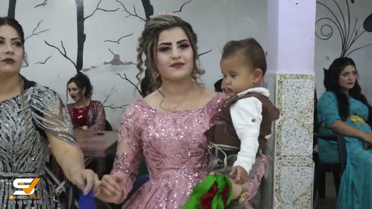 اجمل حفلات كوباني زفاف العروسين احمد ❤️ احلام من اهالي قرية ميناس اقيم الحفل في صالة الفرات جزء(1)