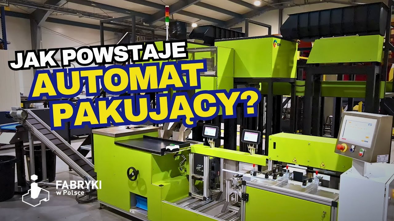 Jak powstają MASZYNY PAKUJĄCE dla przemysłu? | Fabryki w Polsce