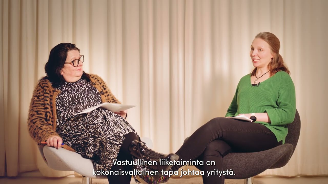 Vastuullisuudesta yleisesti: vastuullinen liiketoiminta