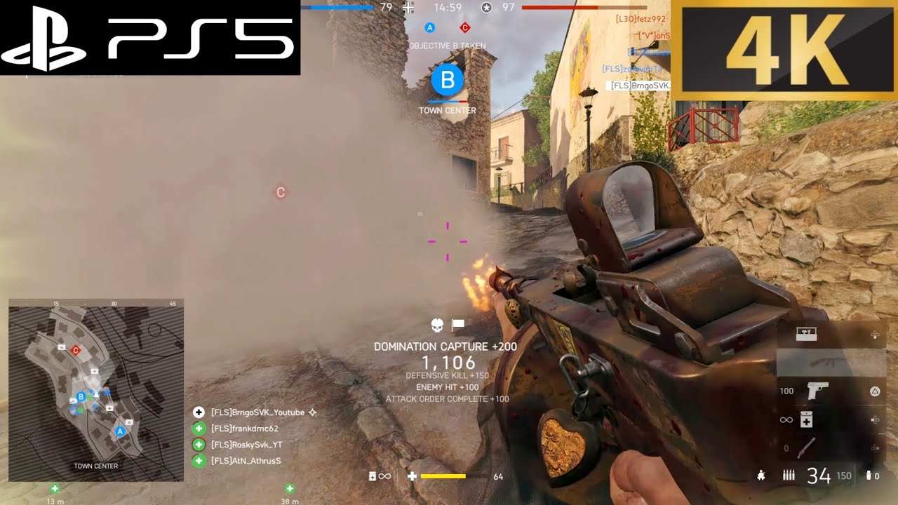 Battlefield 5: Competitive match [16vs16] FLS TEAM☠️ vs L30 Gang (No Commentary) PS5