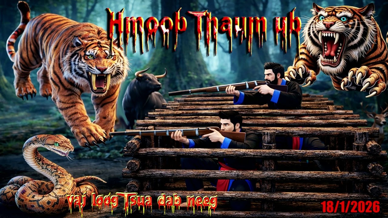 Thaum ub txoj kev yos muaj dab muaj tsov txaus ntshai