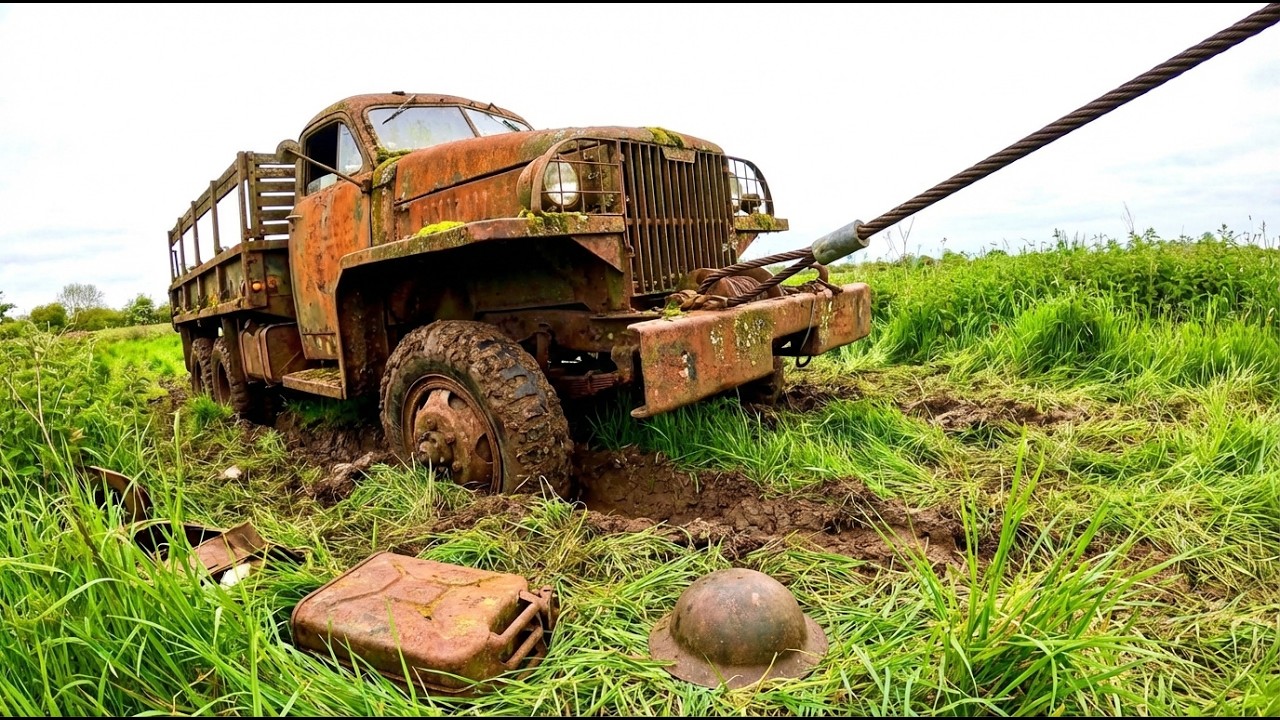 Stranded Since 1945: The Most Mysterious WWII Trucks Ever Recovered