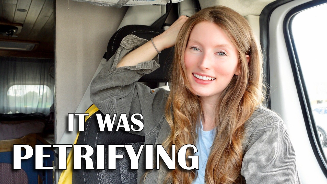 Solo Female VANLIFE with a CAT | Truck Stops & Petrified Forest NP