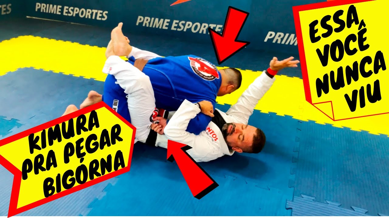 KIMURA PRA PEGAR **BIGORNA** BEM DIFERENTE, NA GUARDA FECHADA, SIMPLES, JUSTA E EFICAZ! QUEBRA MESMO
