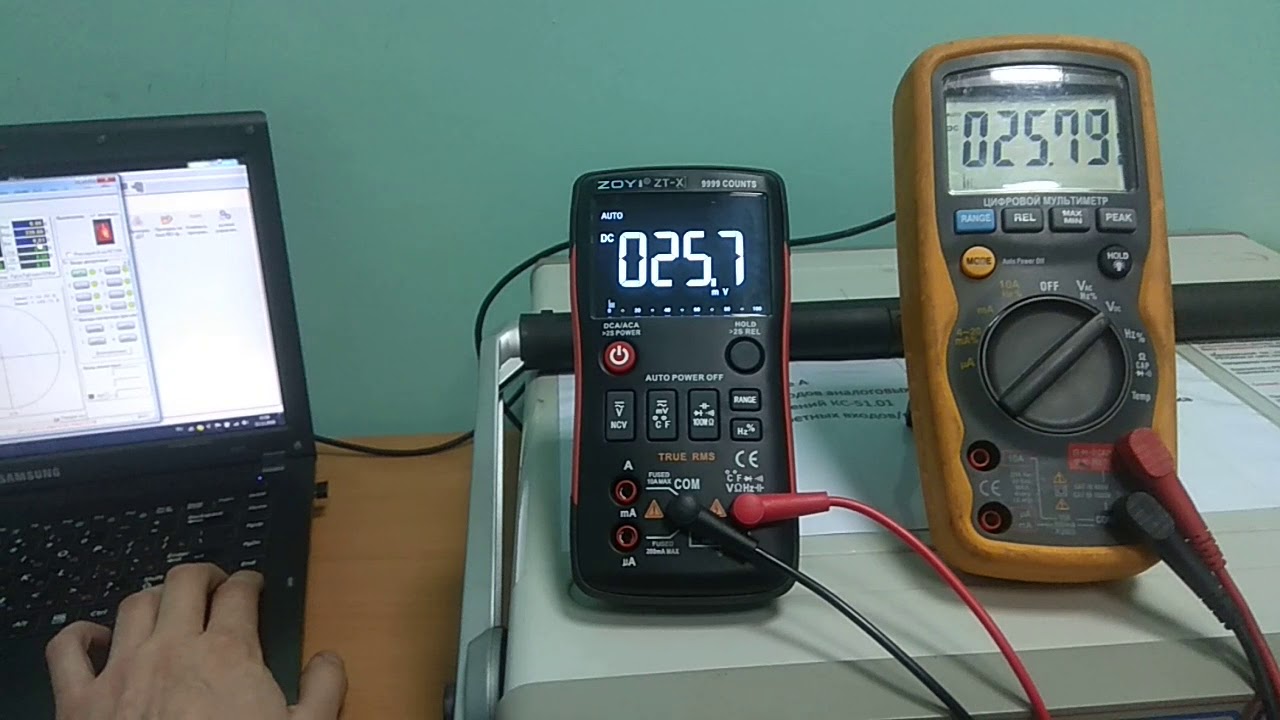 Тест на точность мультиметра ZOYI ZT-X он же Richmeters RM409B он же Zotek