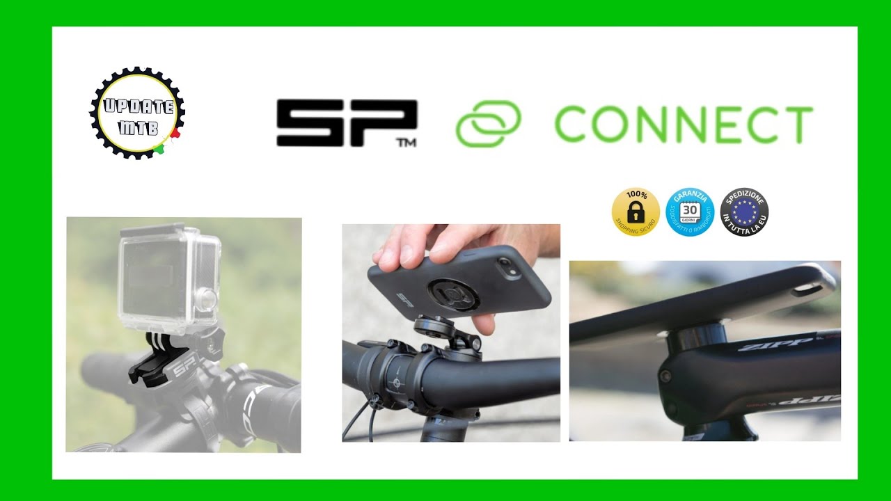 Supporto SP Connect Bike per smartphone e GoPro.