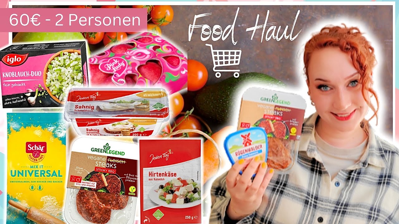 60€ Wocheneinkauf FOOD HAUL & Essensplan 🥕 für 2 Personen -  August 2025  // DaisyAndYou