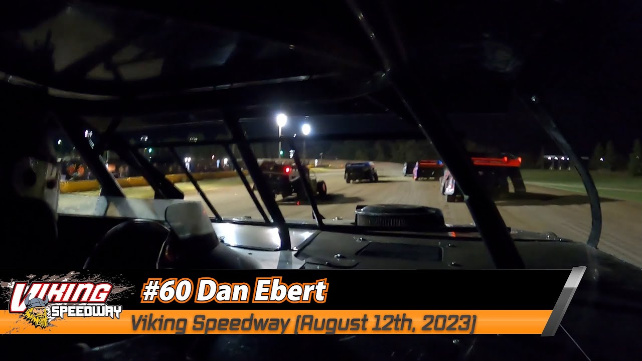 #60 Dan Ebert WISSOTA Modified On-Board @ Viking (8/12/23)