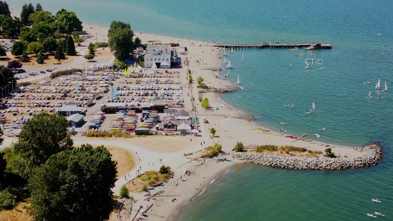 Vancouver Jericho Beach Aerial View