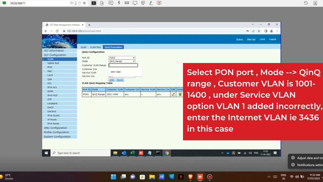 How to configure MTNL ISP services on DIGISOL EPON OLT Part II