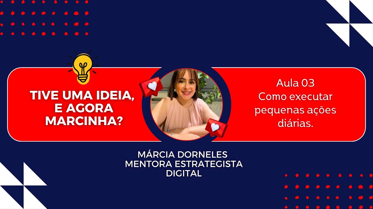 Aula 3 - Como Executar pequenas ações diárias.
