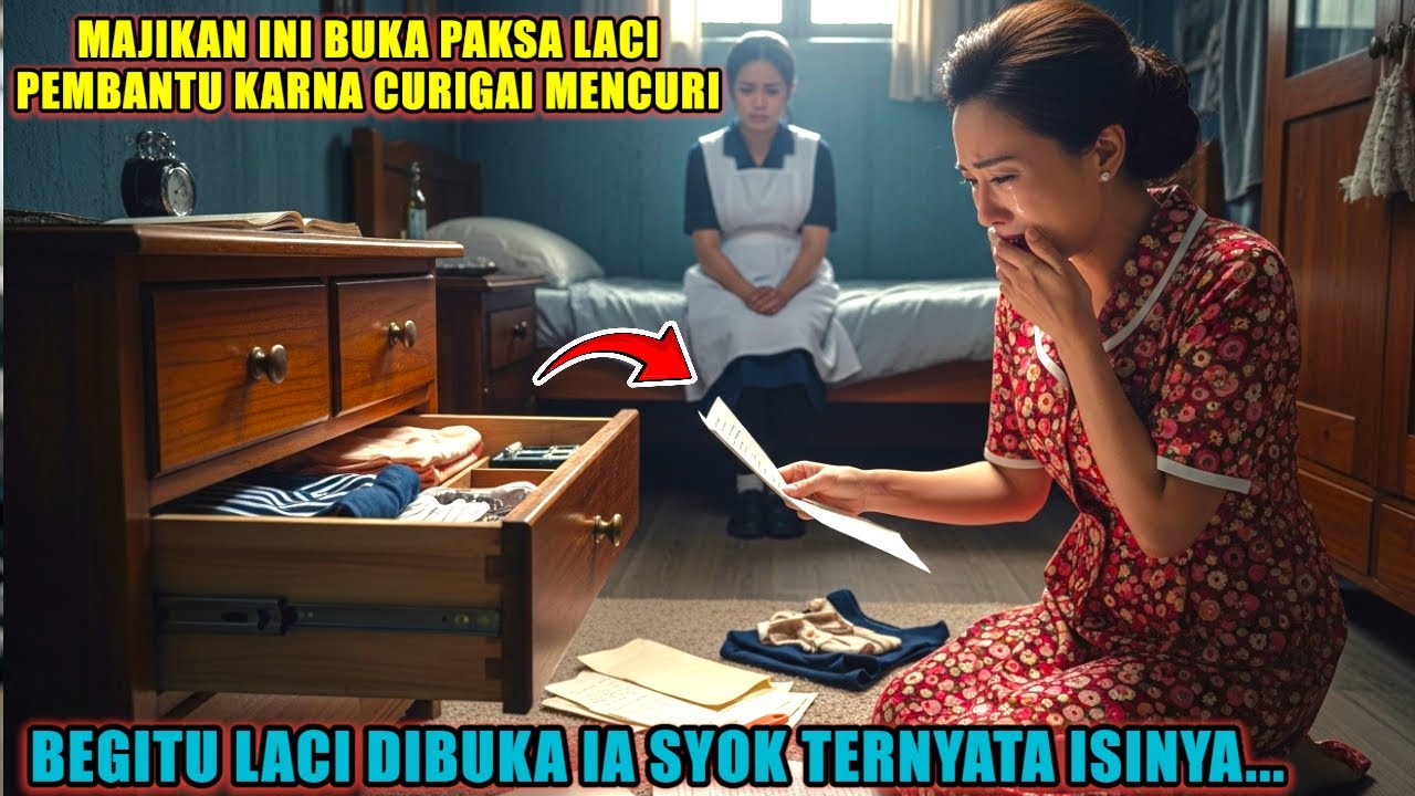 CURIGA PEMBANTU NYURI PERHIASAN! Majikan Bongkar Laci Kamar ART, Malah Nemuin Surat Ini... Bikin Nan
