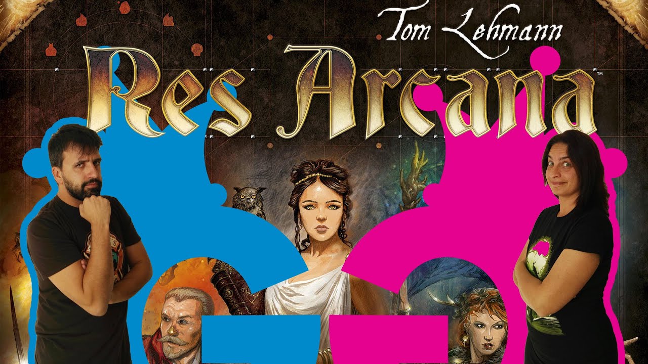 Res Arcana, partita completa al nuovo gioco di Tom Lehmann