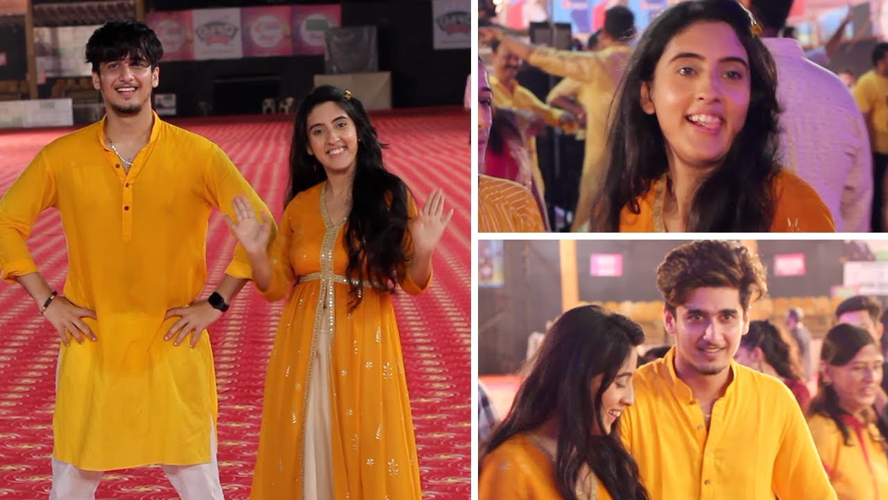 Bhavin Bhanushali | Sameeksha Sud | Swati Sharma | Tik Tok Stars | Dandiya Pandal of Go Celeb