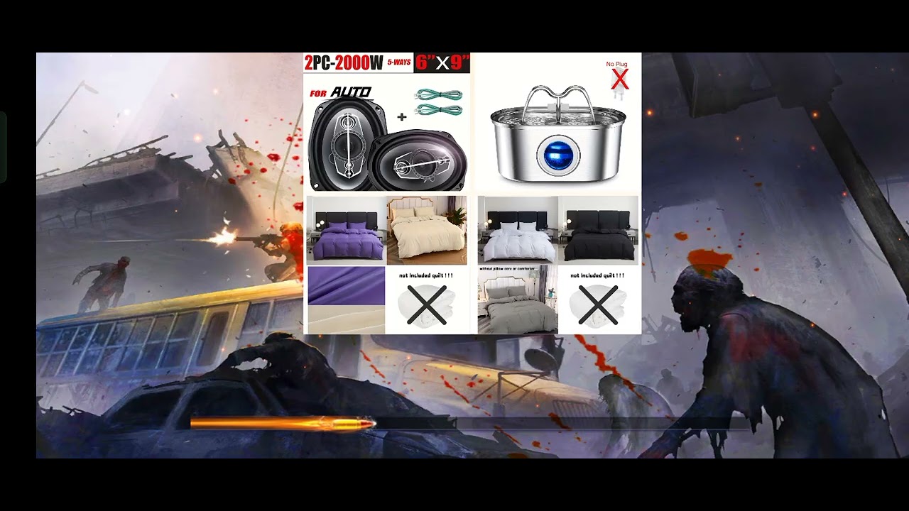Zombie 3D gun shooter [ Virus Town] Level 11 - 25 