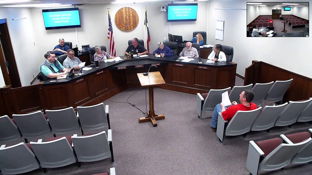 City of River Oaks Storm Water Task Force Meeting