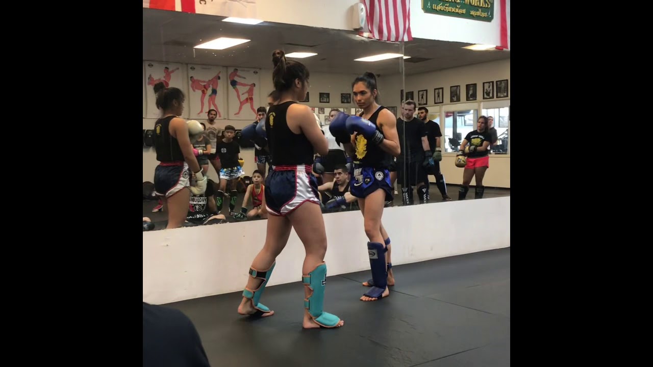 Muay Thai Seminar at Boxing Works  | Shane Fazen @fighttips   Janet Todd Jackie Buntan Selina Flores